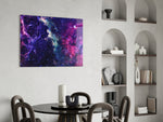 Cinematic astronomy print bringing nebula edge to a man cave