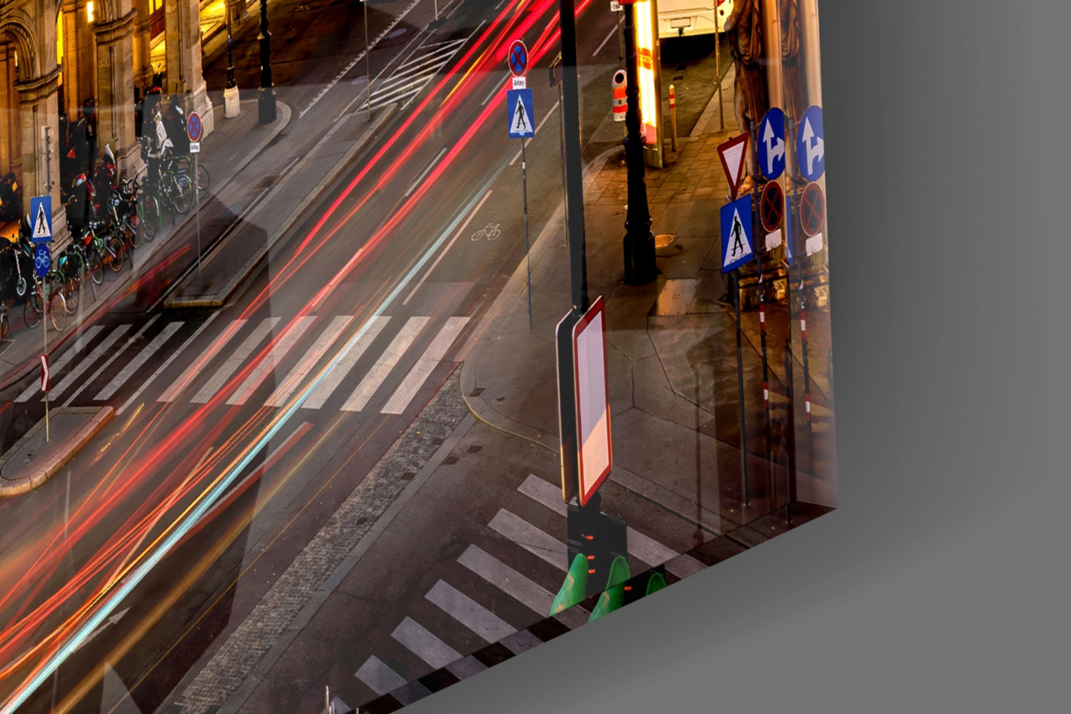 Vienna State Opera Glass Wall Art.