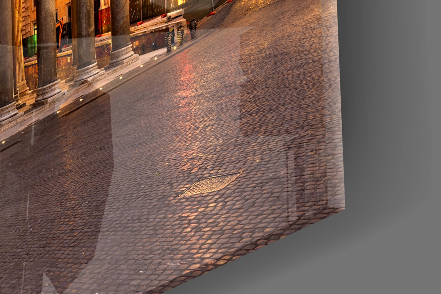 Pantheon Glass Wall Art.