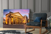 Travel yatay panel against an ivory-painted accent wall