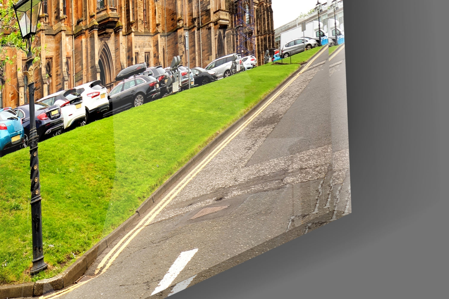 University Of Glasgow Glass Wall Art.