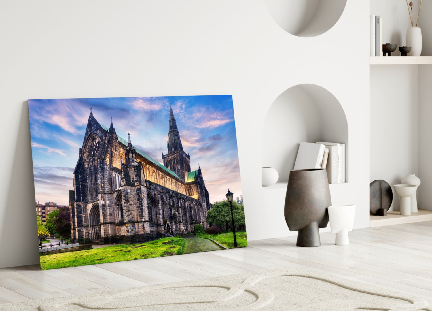 Glasgow Cathedral Glass Wall Art.