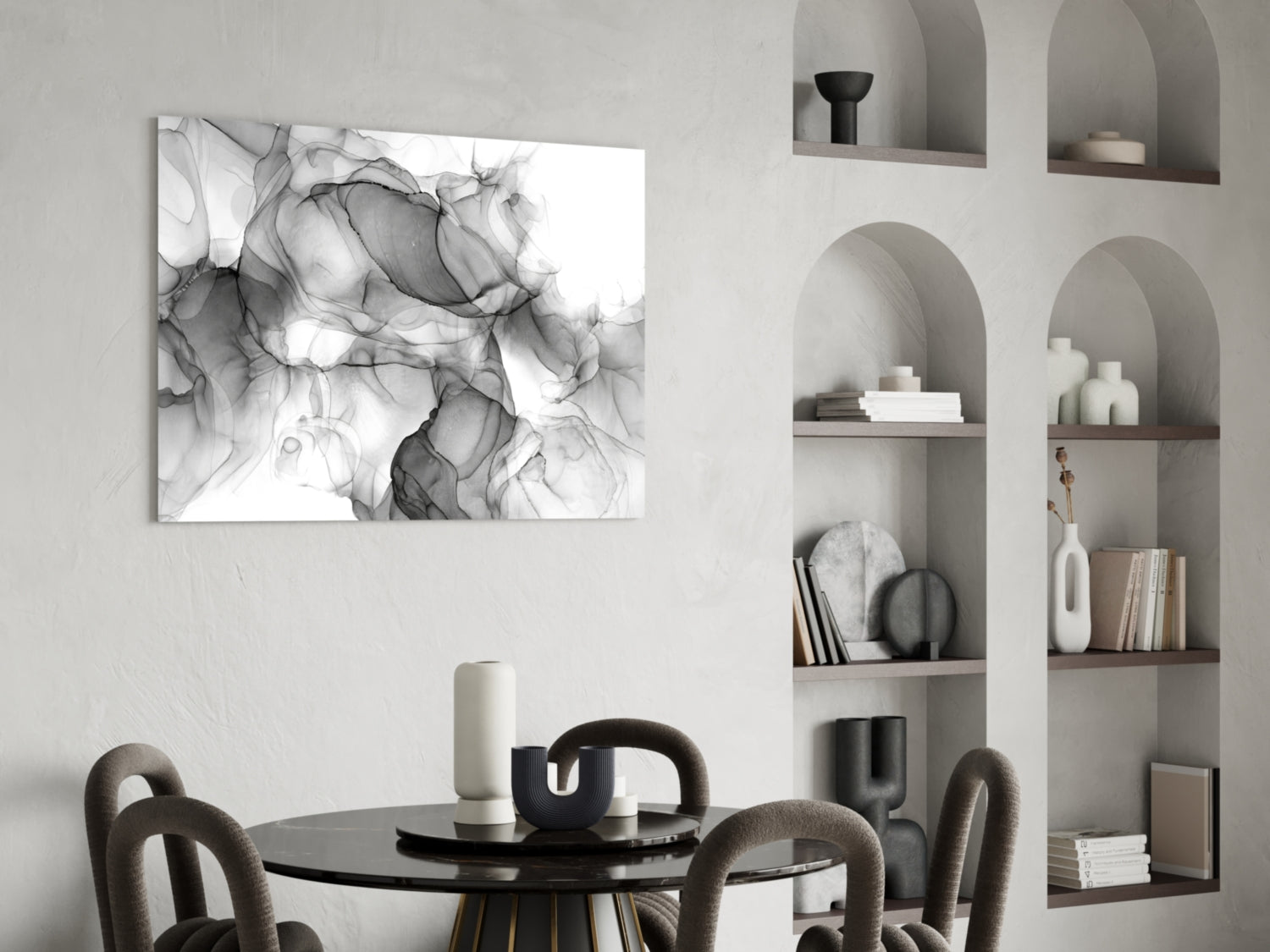 Abstract Art Glass Wall Art.