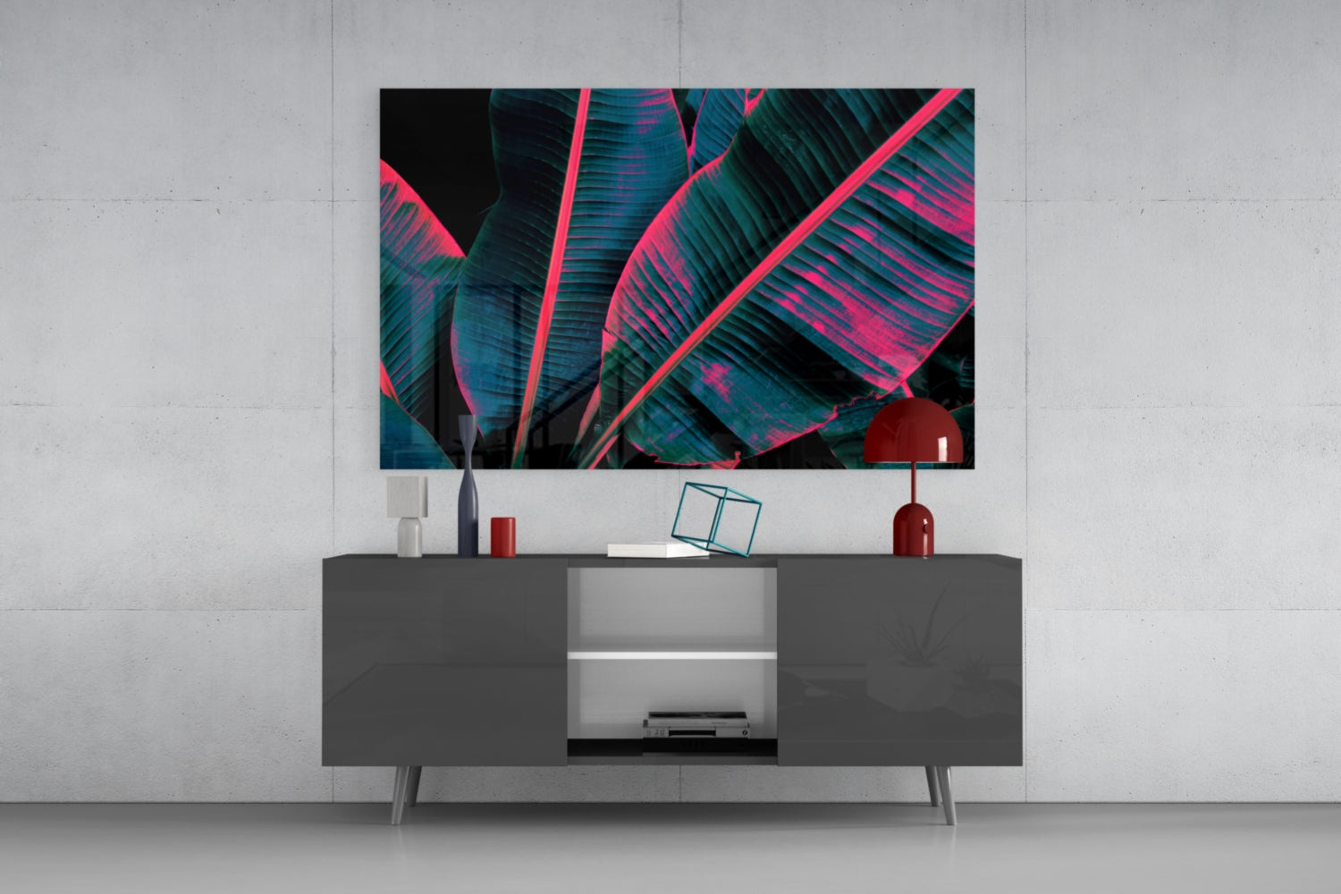 Abstract Art Glass Wall Art.