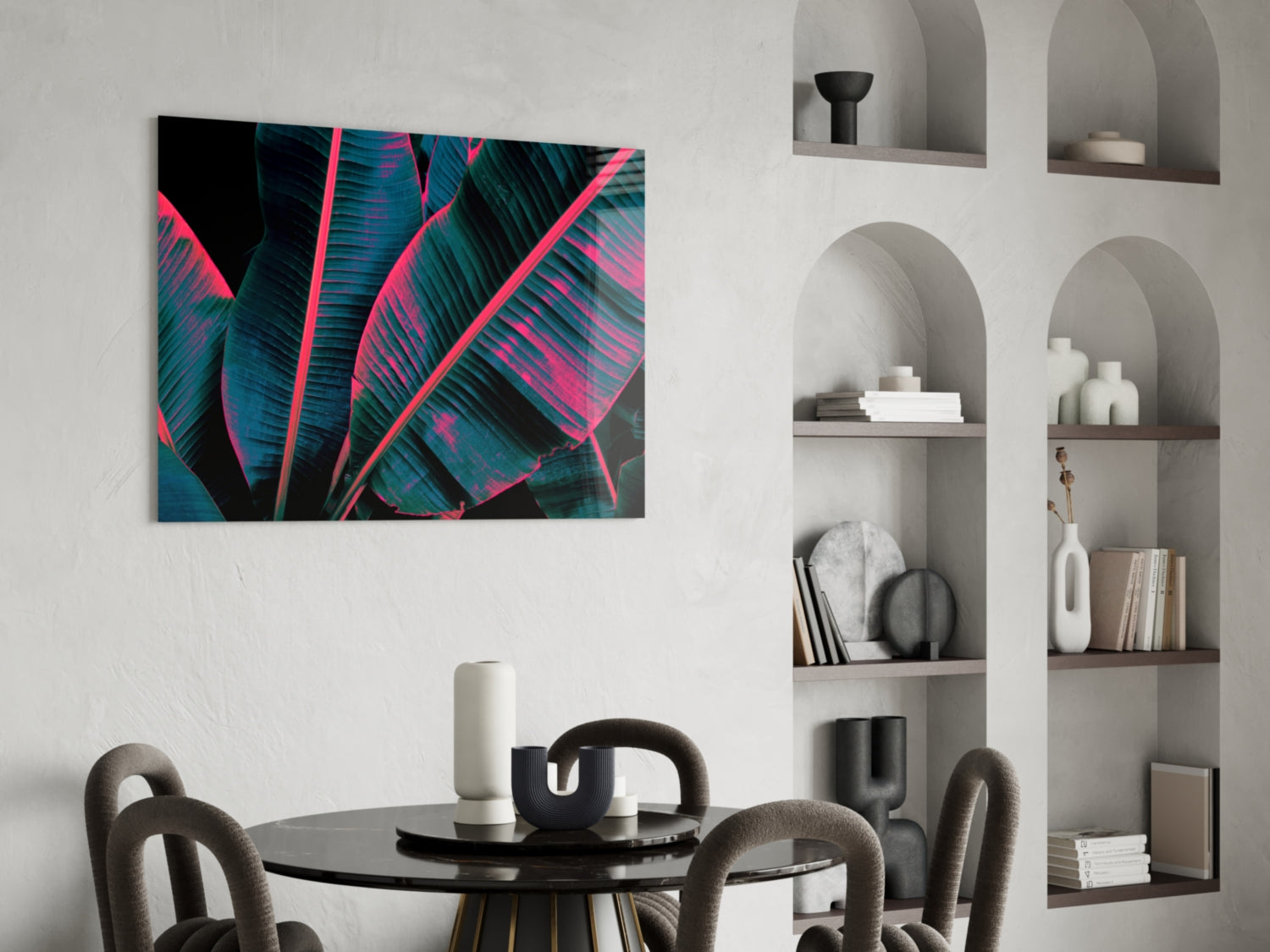 Abstract Art Glass Wall Art.