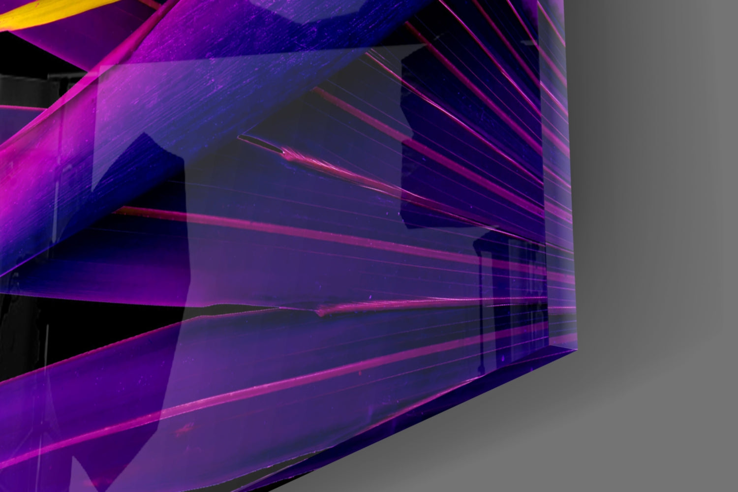 Areca Bunch Glass Wall Art.