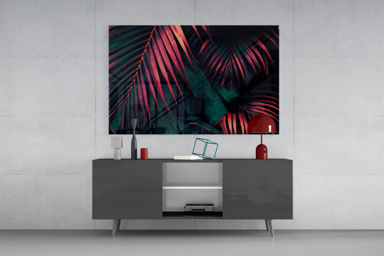 Botanical Glass Wall Art.