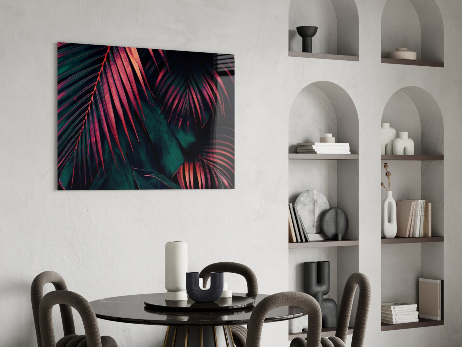 Botanical Glass Wall Art.