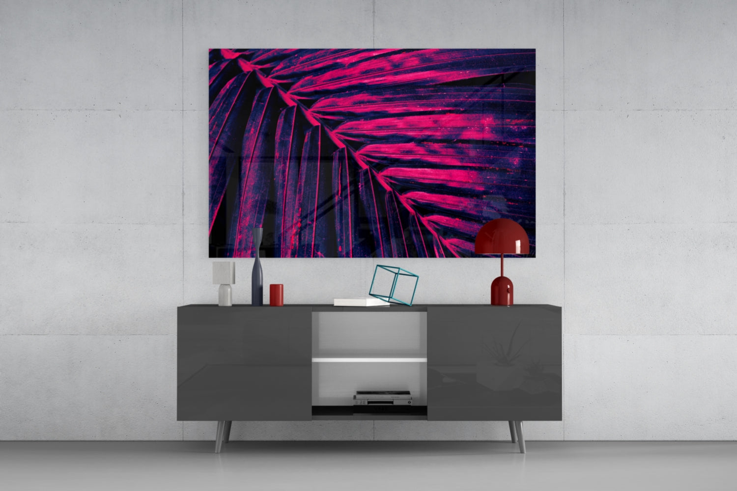 Botanical Glass Wall Art.