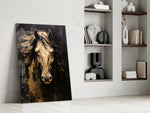 Horse Art Glass Wall Art.