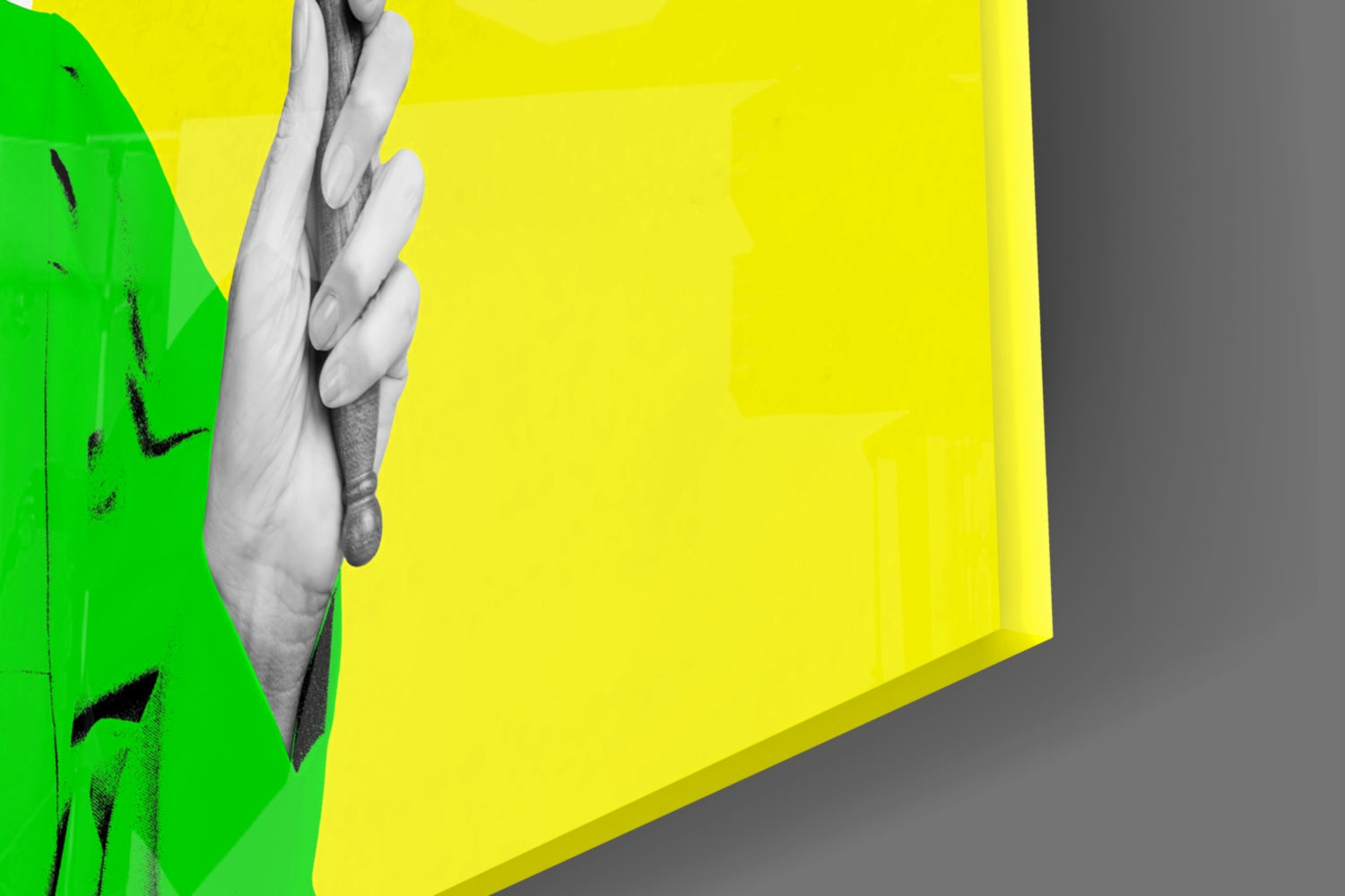 Justice Of Colors Glass Wall Art.