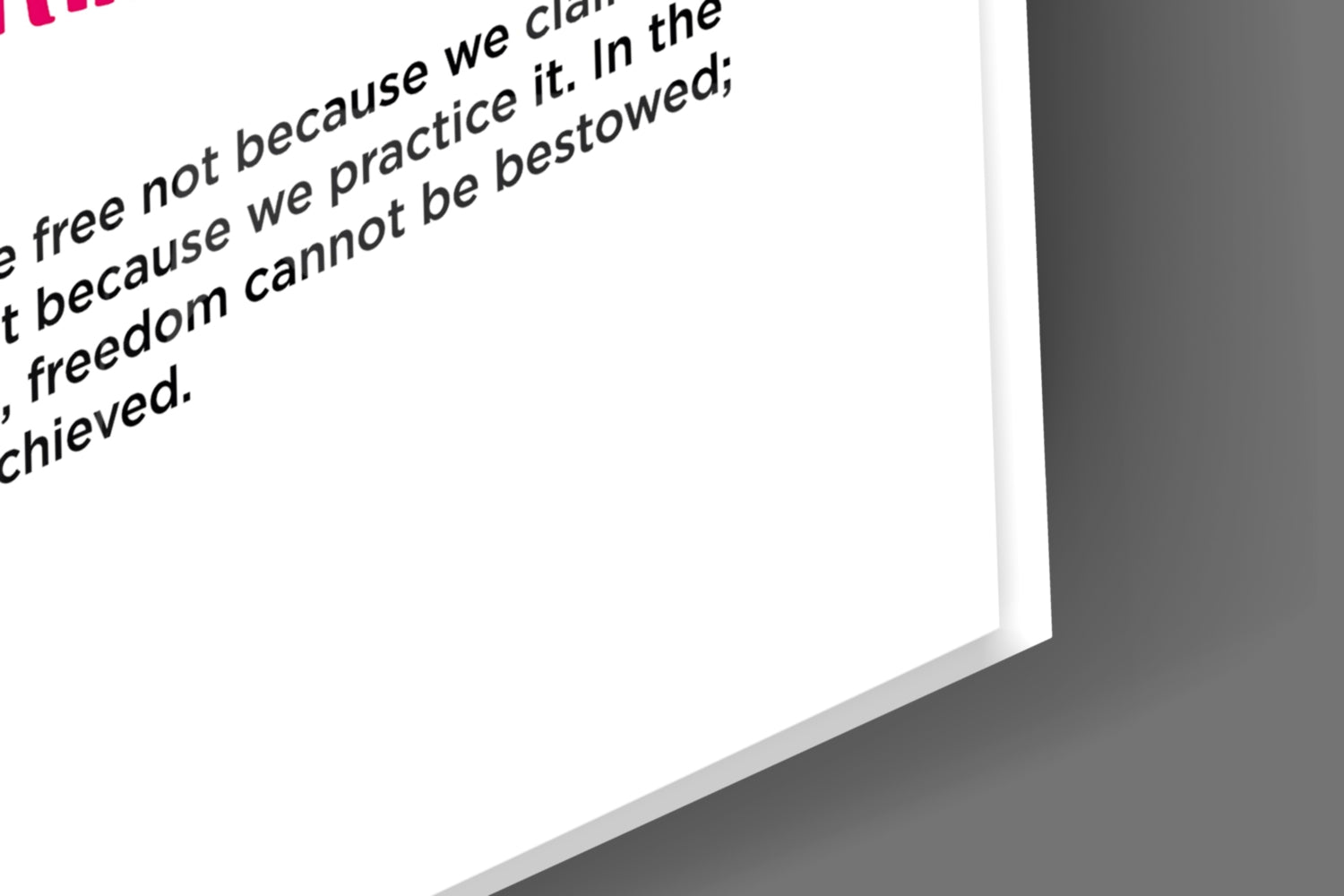 Future Glass Wall Art.