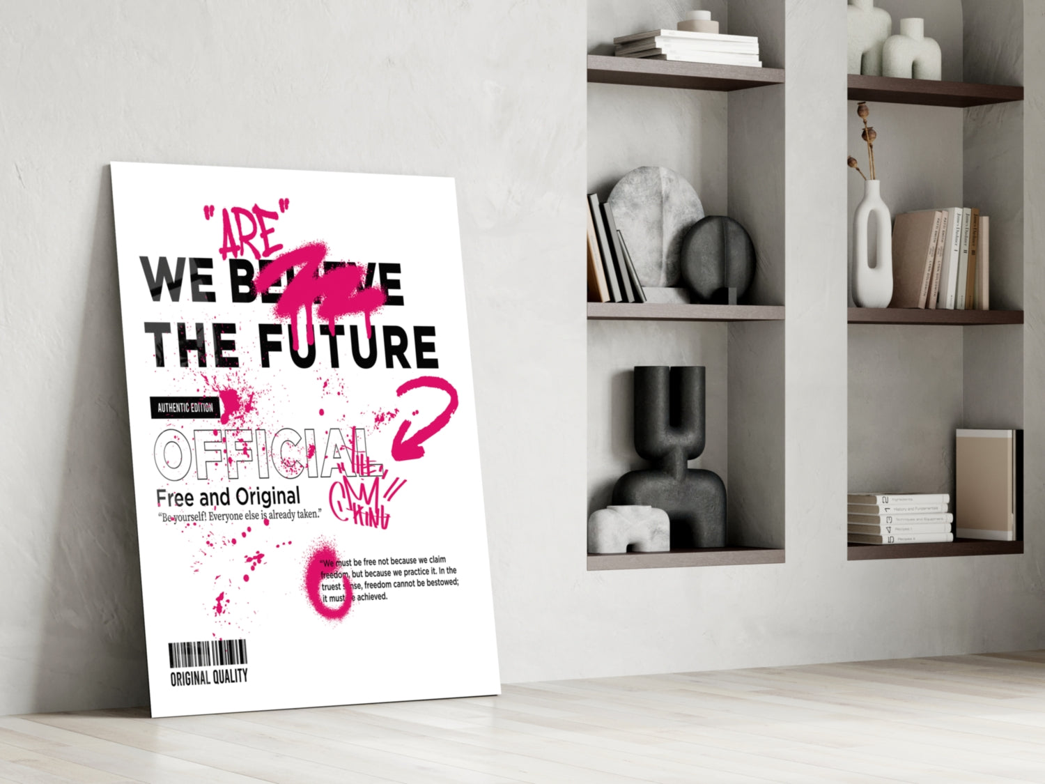 Future Glass Wall Art.