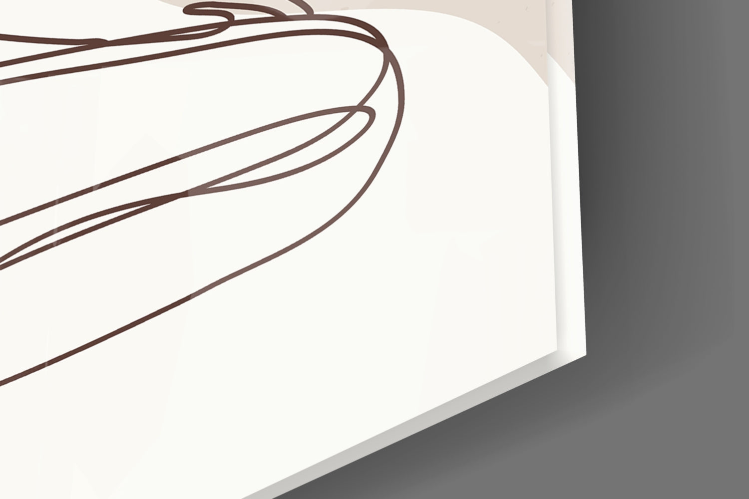 Woman's Art Glass Wall Art.