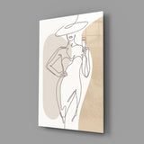 Woman's Art Glass Wall Art | Insigne Art Design