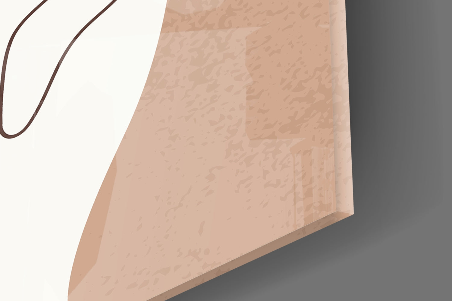 Woman's Art Glass Wall Art.