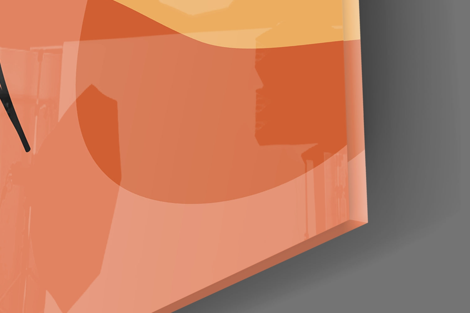 Woman's Art Glass Wall Art.