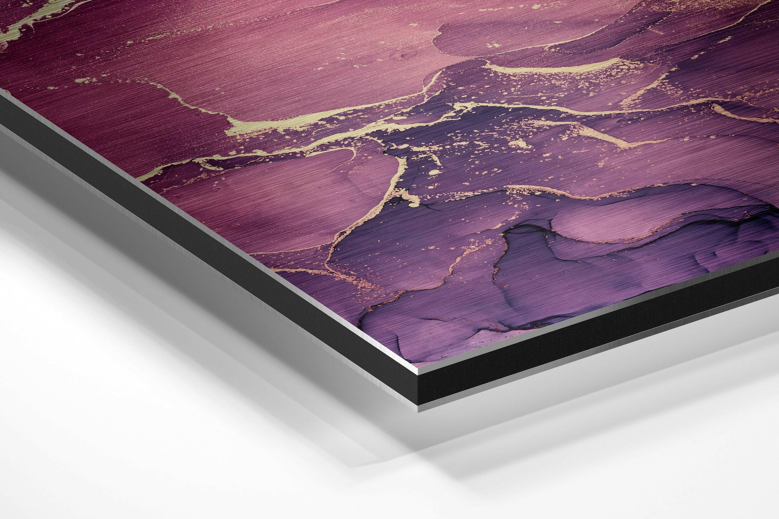 Marmoreal Brushed Aluminium Dibond Wall Art.