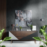 Marmoreal Brushed Aluminium Dibond Wall Art.