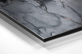 Marmoreal Brushed Aluminium Dibond Wall Art.