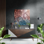 Marmoreal Brushed Aluminium Dibond Wall Art.
