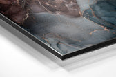Marmoreal Brushed Aluminium Dibond Wall Art.