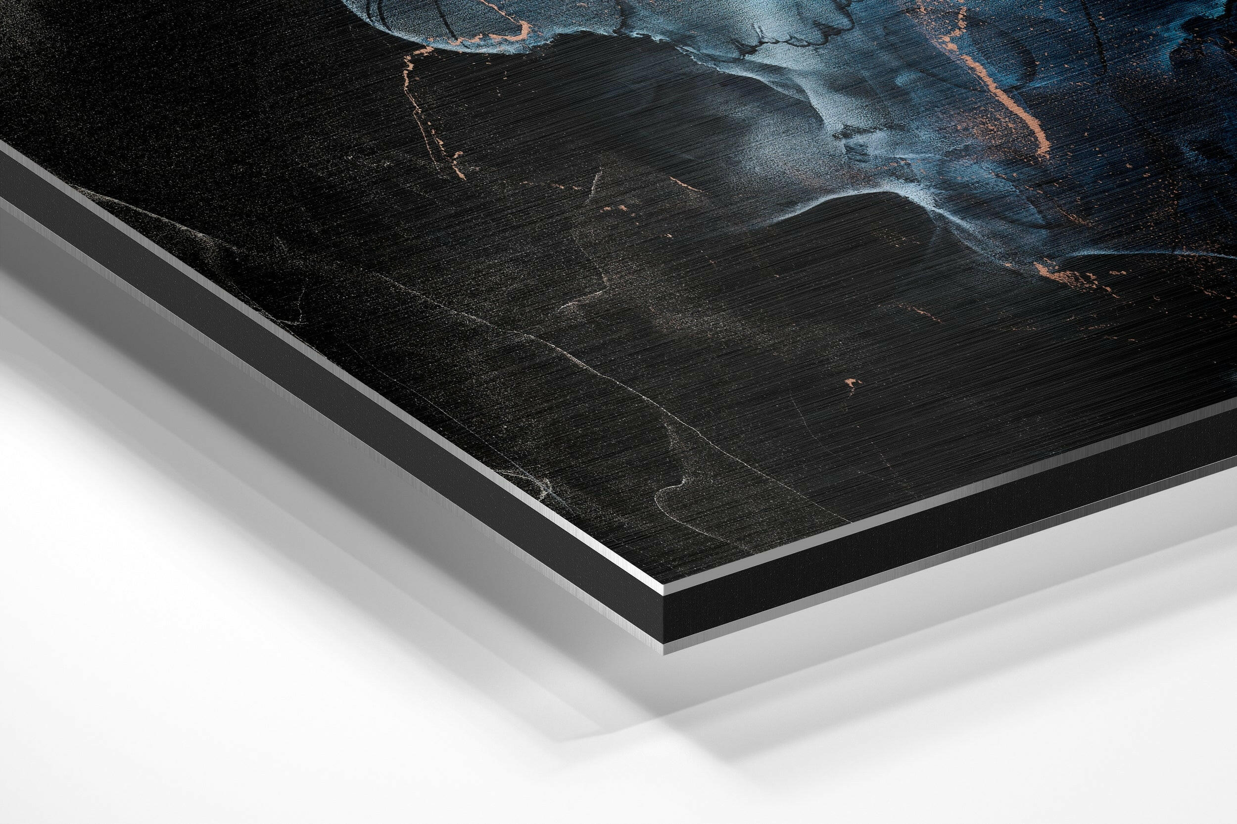 Marmoreal Brushed Aluminium Dibond Wall Art.