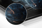 Marmoreal Brushed Aluminium Dibond Wall Art.