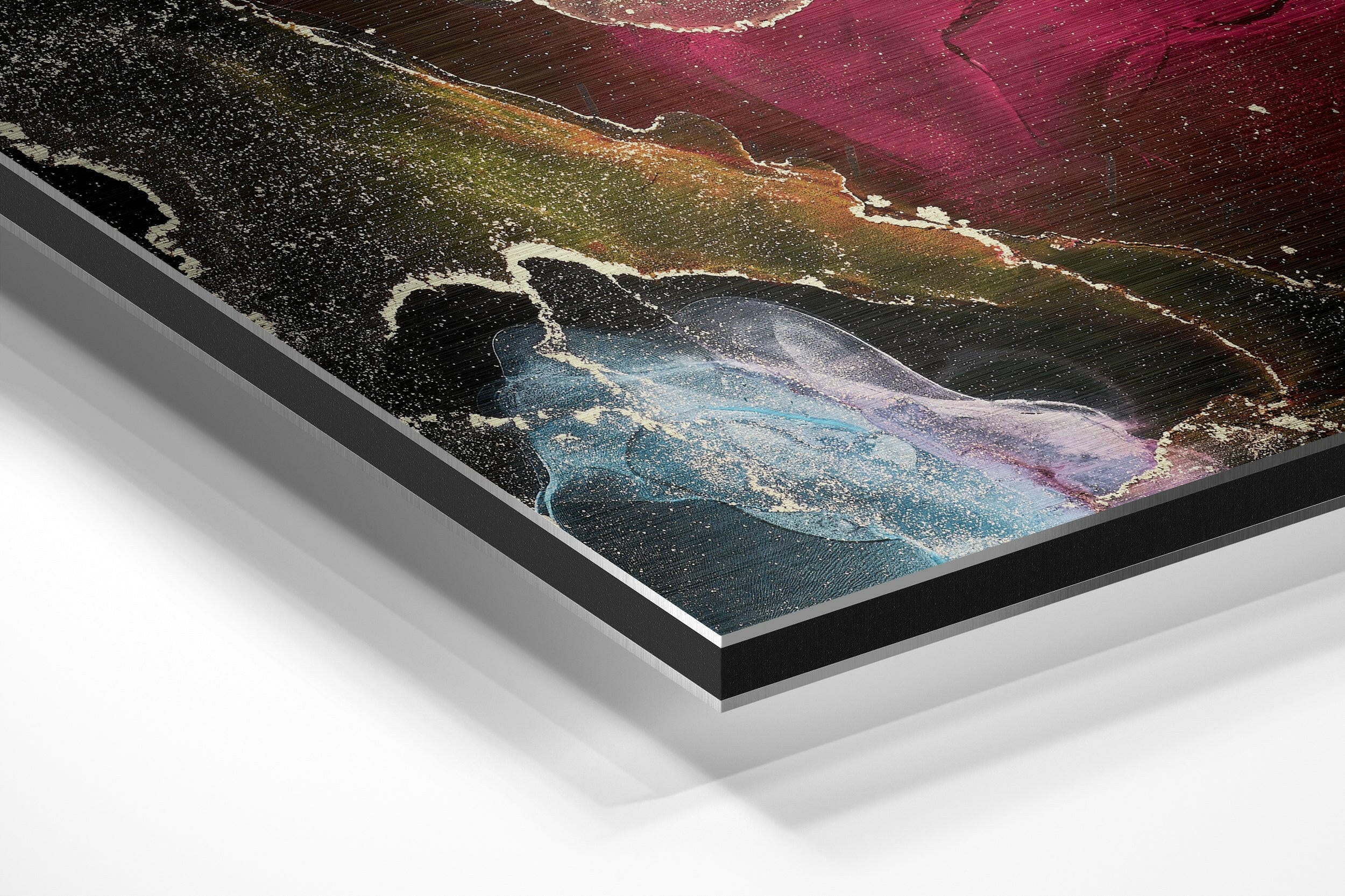 Marmoreal Brushed Aluminium Dibond Wall Art.