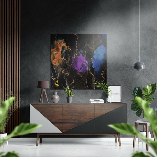 Marmoreal Brushed Aluminium Dibond Wall Art.