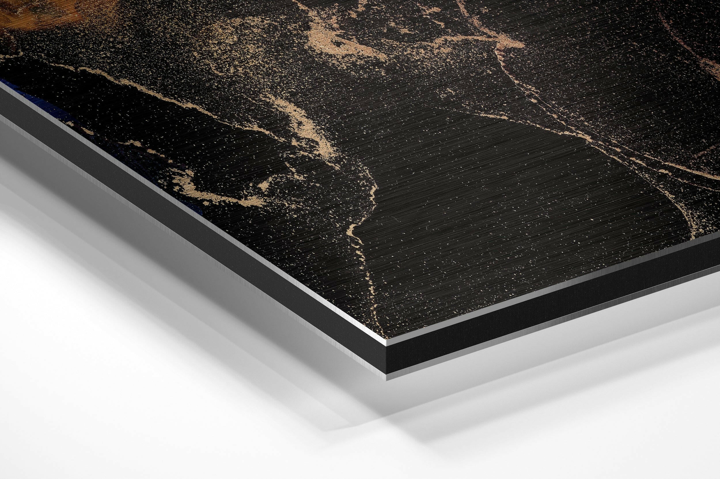 Marmoreal Brushed Aluminium Dibond Wall Art.