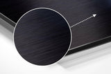Space Traveller Brushed Aluminium Dibond Wall Art.