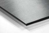 Despair Brushed Aluminium Dibond Wall Art.