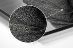 Goat-Headed Brushed Aluminium Dibond Wall Art.
