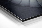 Stairs Brushed Aluminium Dibond Wall Art.
