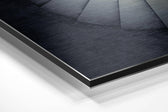 Stairs Brushed Aluminium Dibond Wall Art.