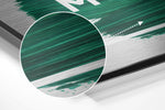 Enjoy Every Moment Brushed Aluminium Dibond Wall Art.
