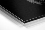 Skull Brushed Aluminium Dibond Wall Art.