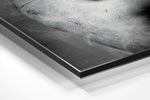 Dance with Smoke Brushed Aluminium Dibond Wall Art.