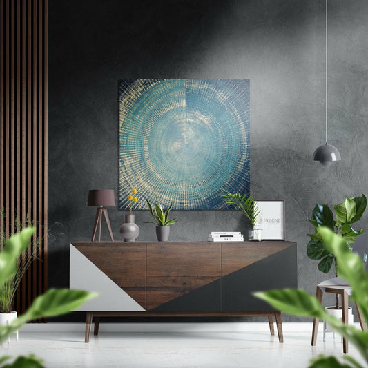 Texture Brushed Aluminium Dibond Wall Art.
