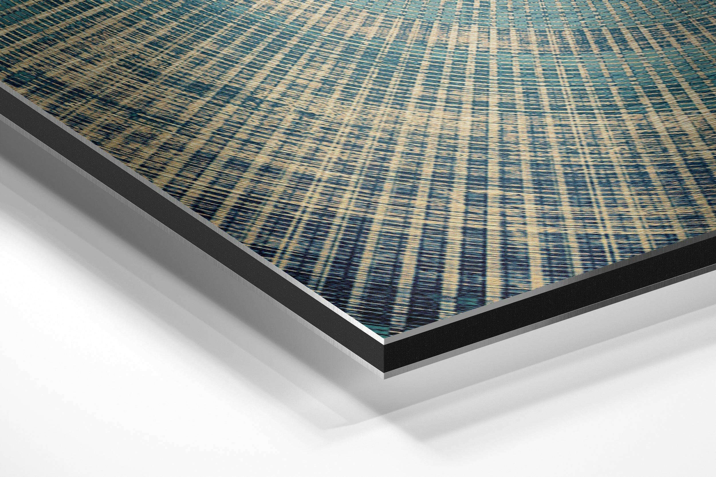 Texture Brushed Aluminium Dibond Wall Art.