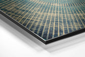 Texture Brushed Aluminium Dibond Wall Art.