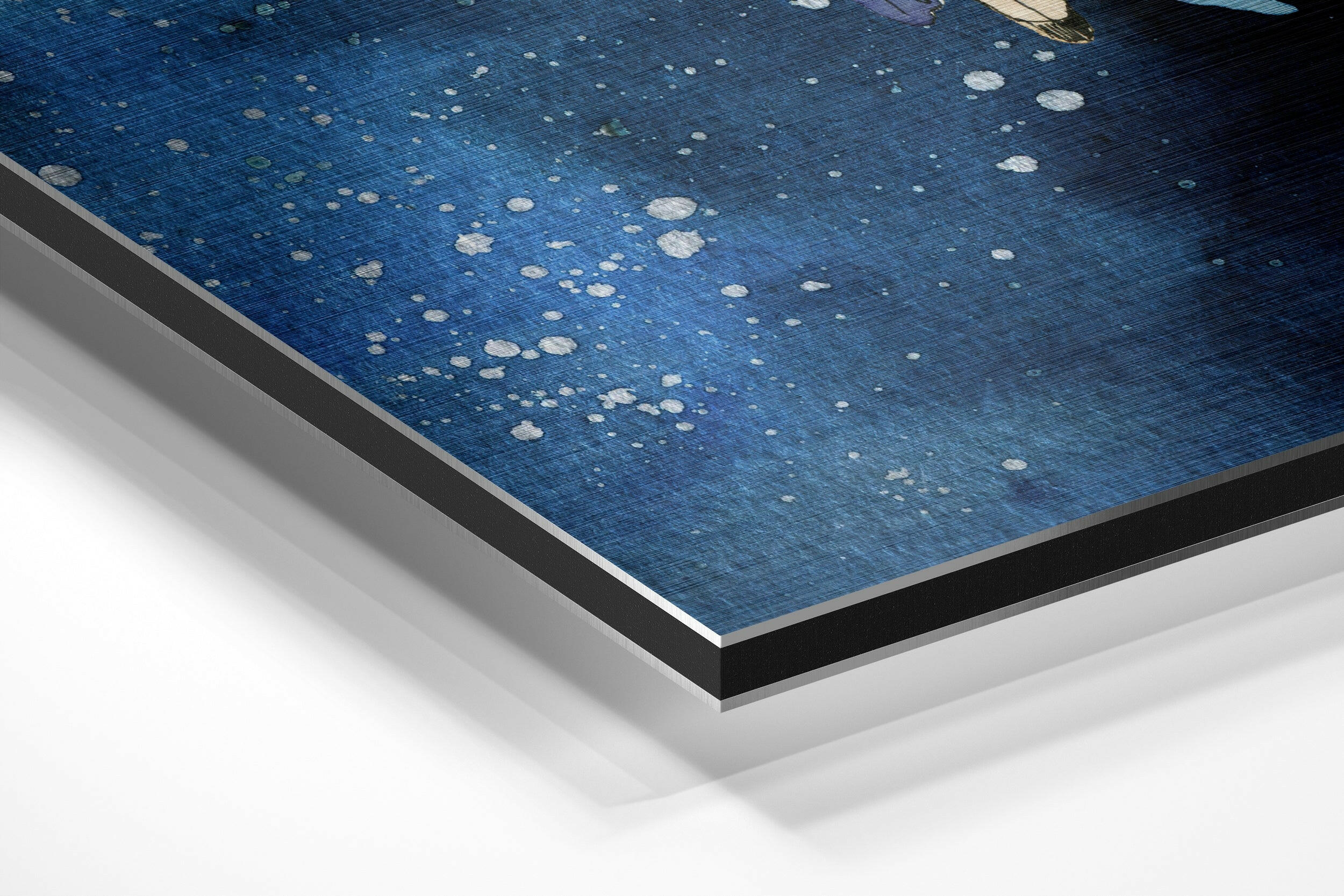 Dreamcatcher Brushed Aluminium Dibond Wall Art.