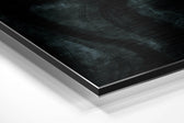 Scary Panda Brushed Aluminium Dibond Wall Art.