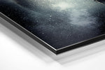 Space Traveller Brushed Aluminium Dibond Wall Art.