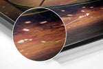 Moon Collector Brushed Aluminium Dibond Wall Art.