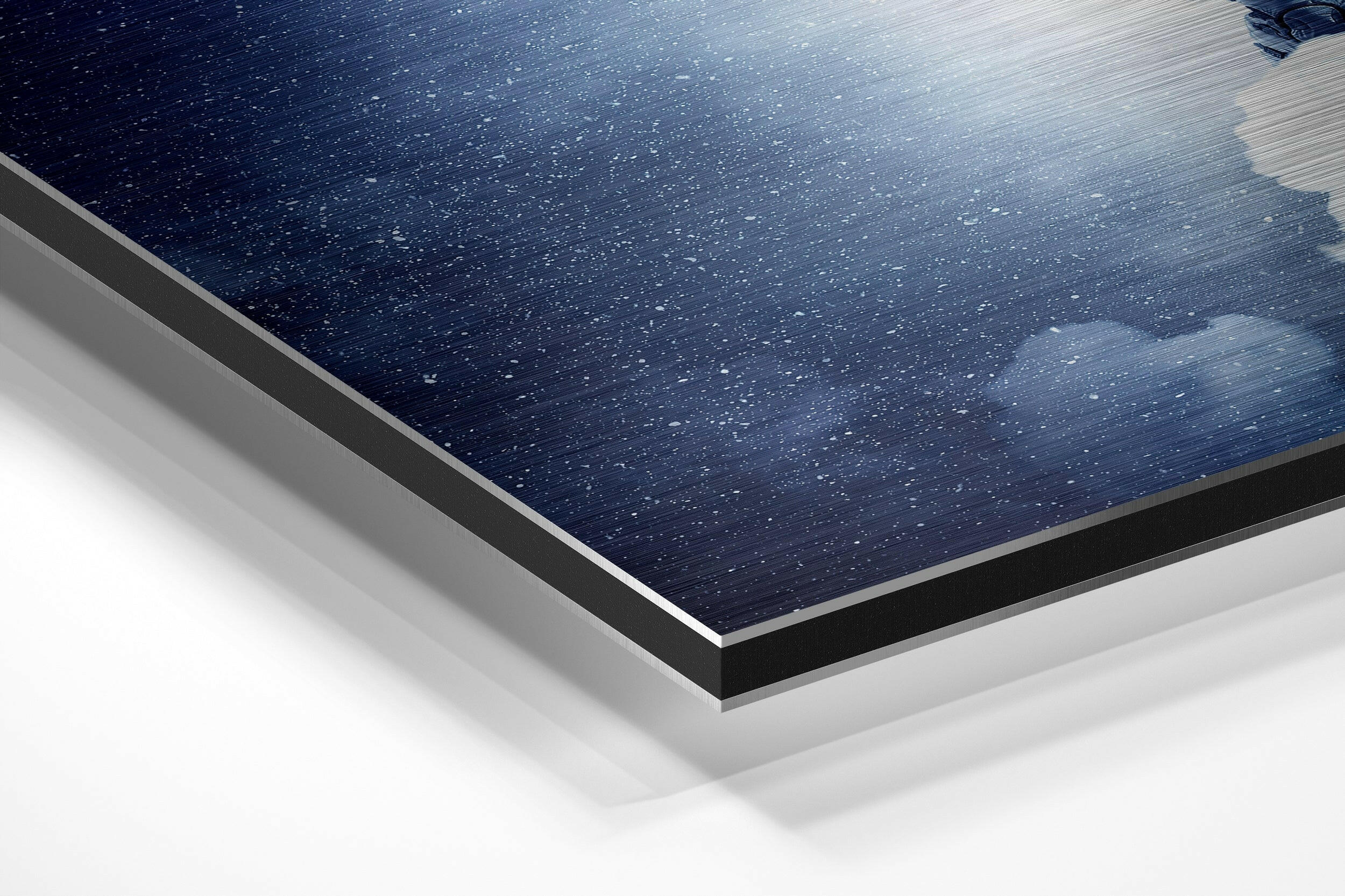 Holding the Moon Brushed Aluminium Dibond Wall Art.