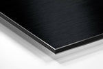 Eyelashes Brushed Aluminium Dibond Wall Art.