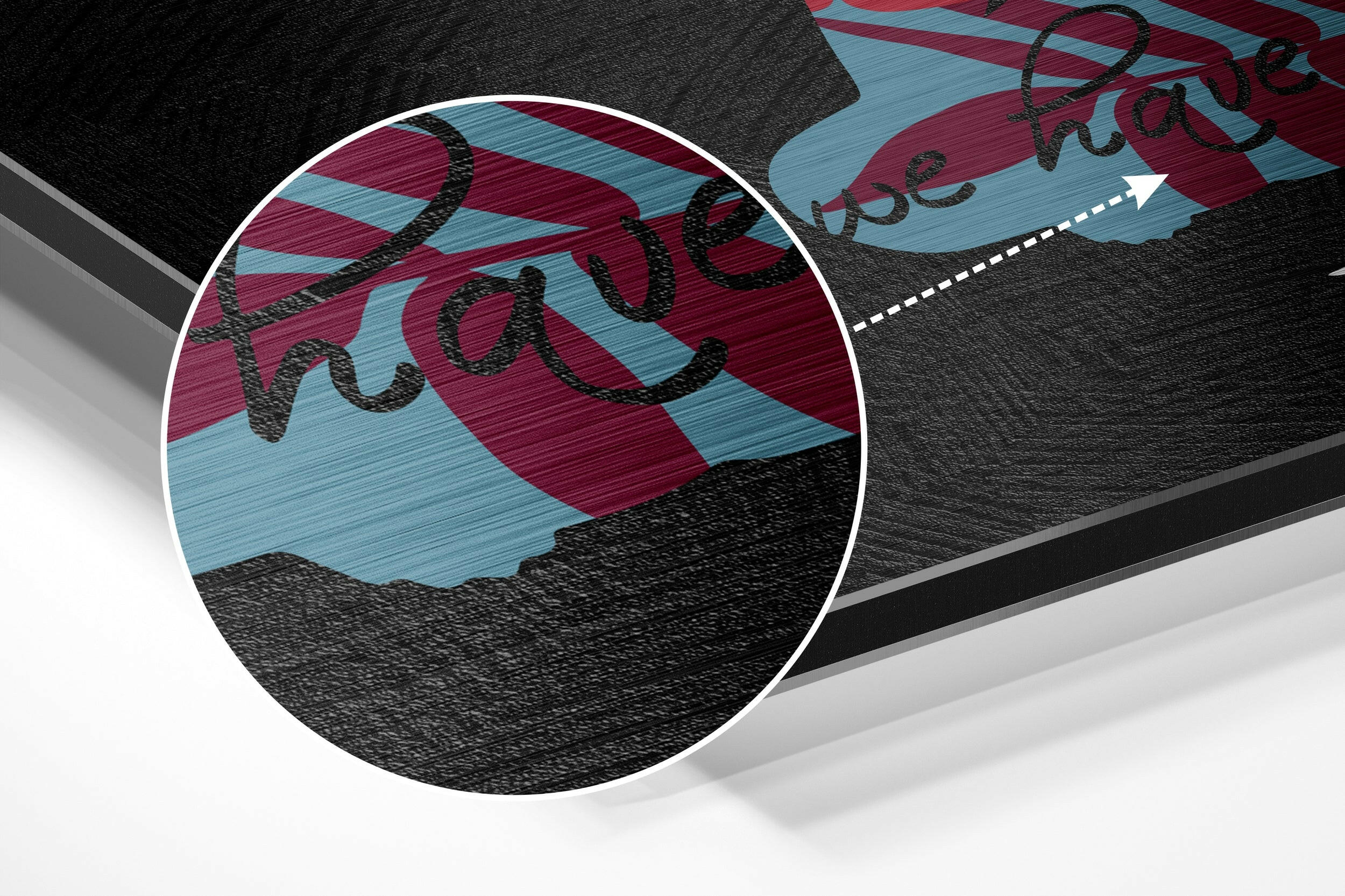 Buddha Brushed Aluminium Dibond Wall Art.