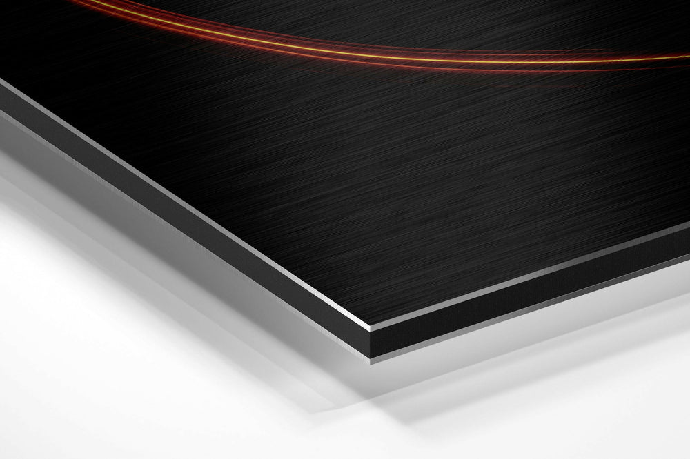 Cancer Brushed Aluminium Dibond Wall Art.